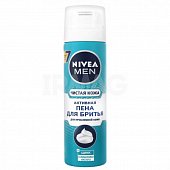 Nivea (Нивея) для мужчин пена для бритья Чистая кожа, 200мл, Арнест АО