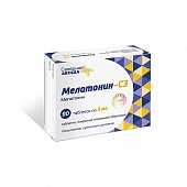Мелатонин-СЗ, таблетки, покрытые пленочной оболочкой 3мг, 90 шт, Северная Звезда Лтд ЗАО
