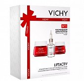 Vichy Liftactiv (Виши) Коллаген крем дневной 50мл+ крем ночной 15мл+ сыворотка-филлер 10мл, Виши