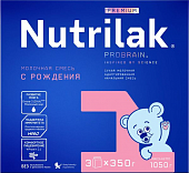 Нутрилак Премиум 1 (Nutrilak Premium) 2 молочная смесь адаптированная с рождения, 1050г, Инфаприм ЗАО